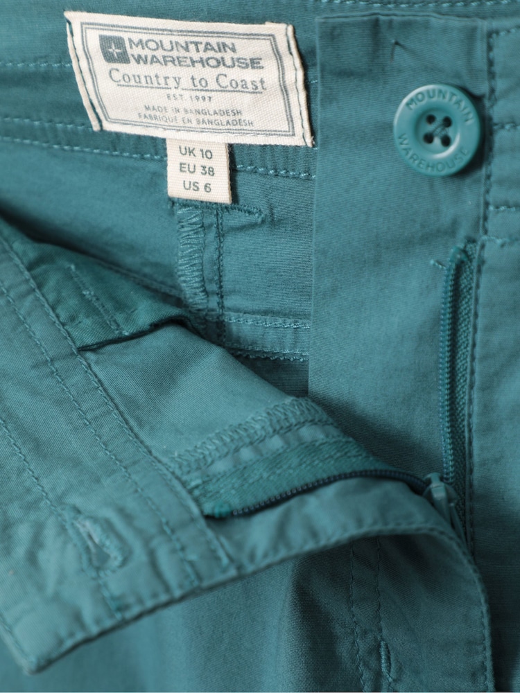 Mountain Warehouse Blue Womens Coast Stretch Shorts - Image 6 of 6