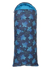 Mountain Warehouse Grey Apex Mini Square Patterned Sleeping Bag - Image 1 of 9