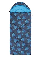 Mountain Warehouse Grey Apex Mini Square Patterned Sleeping Bag - Image 3 of 9