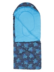 Mountain Warehouse Grey Apex Mini Square Patterned Sleeping Bag - Image 4 of 9