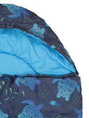 Mountain Warehouse Grey Apex Mini Square Patterned Sleeping Bag - Image 5 of 9