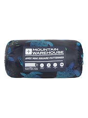 Mountain Warehouse Grey Apex Mini Square Patterned Sleeping Bag - Image 8 of 9