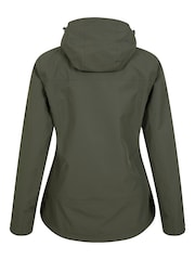 Mountain Warehouse Green Arlberg Womens 2.5 Layer Waterproof Jacket - Image 4 of 6