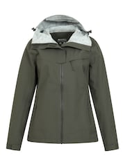 Mountain Warehouse Green Arlberg Womens 2.5 Layer Waterproof Jacket - Image 5 of 6