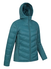 Mountain Warehouse Blue Womens Turbine Padded Softshell Jacket - Image 2 of 5