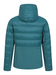 Mountain Warehouse Blue Womens Turbine Padded Softshell Jacket - Image 3 of 5