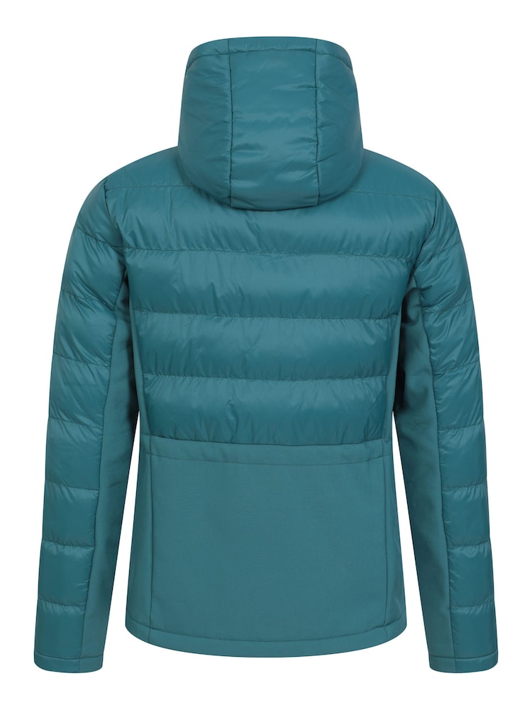 Mountain Warehouse Blue Womens Turbine Padded Softshell Jacket - Image 3 of 5
