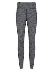 Mountain Warehouse Black Breathe & Balance High Waisted Womens Sports Leggings - Image 1 of 6