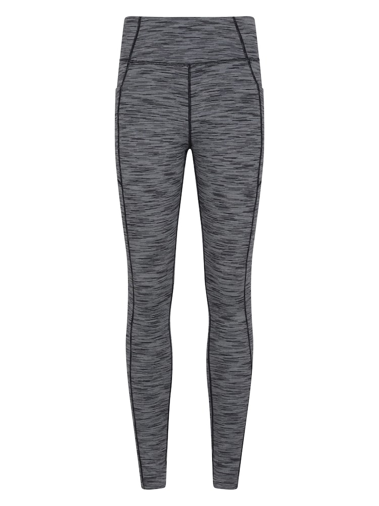 Mountain Warehouse Black Breathe & Balance High Waisted Womens Sports Leggings - Image 1 of 6