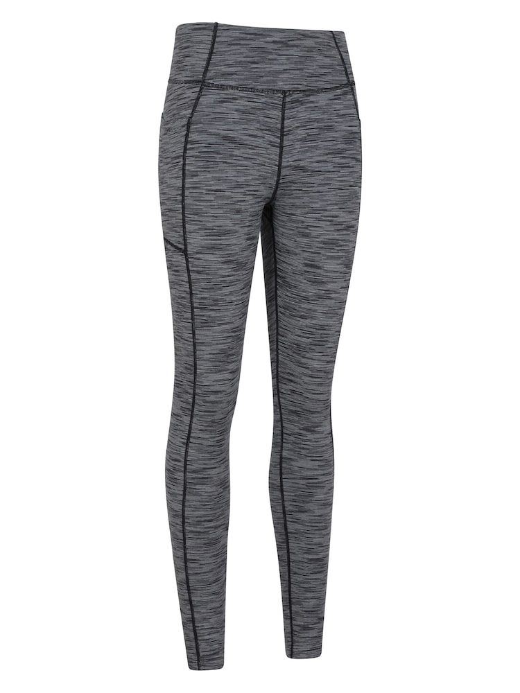 Mountain Warehouse Black Breathe & Balance High Waisted Womens Sports Leggings - Image 2 of 6