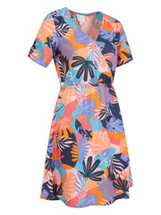 Mountain Warehouse Pink Sahara Printed Wrap Dress - Image 2 of 6