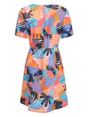 Mountain Warehouse Pink Sahara Printed Wrap Dress - Image 3 of 6