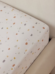 Terrazzo Printed Fitted Sheet - Image 2 of 4
