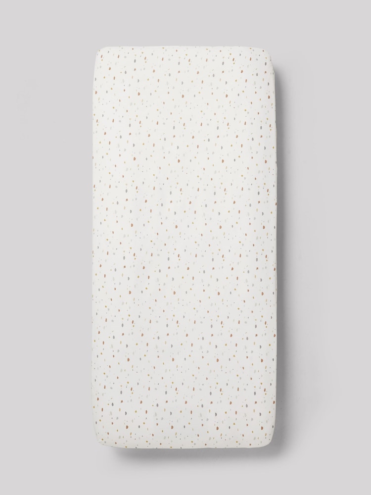 Terrazzo Printed Fitted Sheet - Image 4 of 4