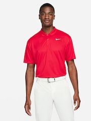 Nike University Red Dri-FIT Victory Golf Polo Shirt - Image 1 of 8