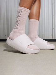 Nike Pink Calm Sandals - Image 1 of 10