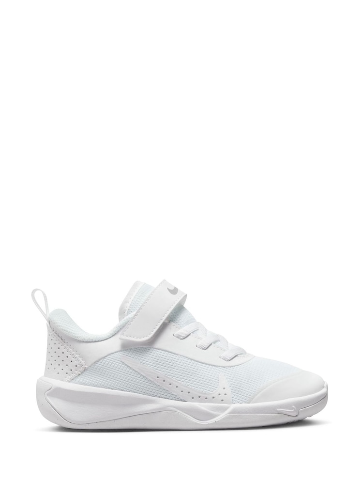 Nike White White Junior Omni Multi Court Trainers - Image 1 of 11