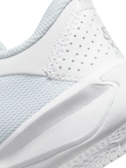 Nike White White Junior Omni Multi Court Trainers - Image 10 of 11
