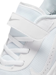Nike White White Junior Omni Multi Court Trainers - Image 11 of 11