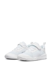 Nike White White Junior Omni Multi Court Trainers - Image 5 of 11