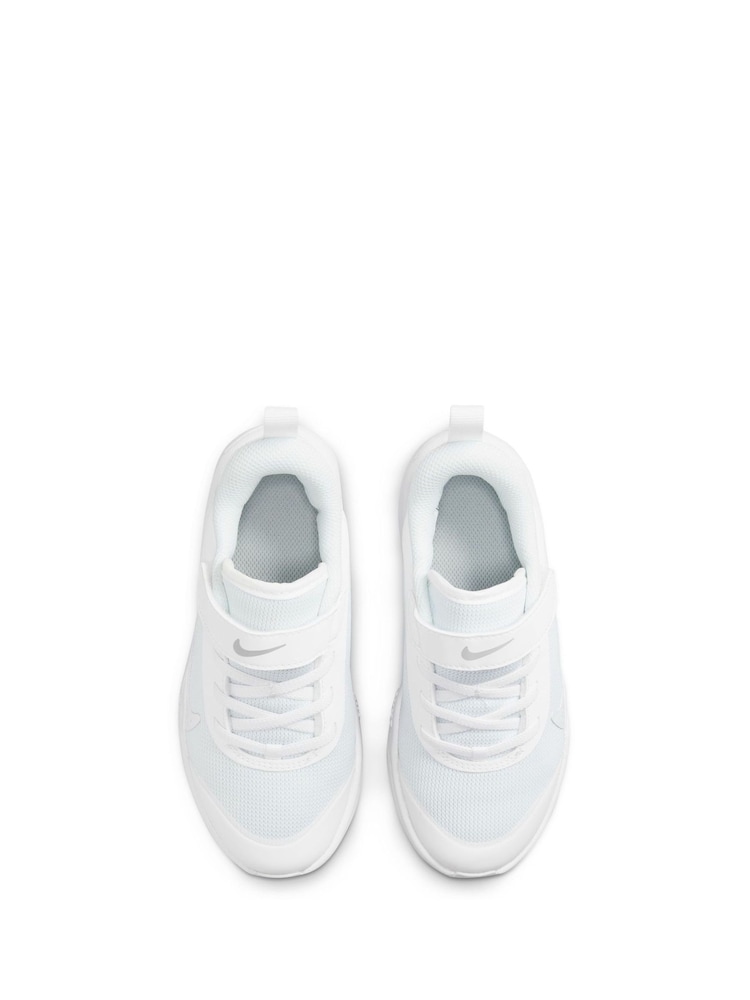 Nike White White Junior Omni Multi Court Trainers - Image 7 of 11