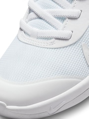 Nike White White Junior Omni Multi Court Trainers - Image 9 of 11