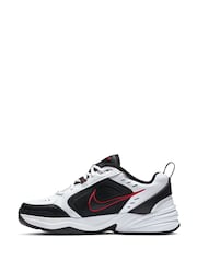 Nike Red/White Air Monarch IV Gym Trainers - Image 4 of 10