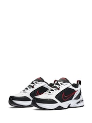 Nike Red/White Air Monarch IV Gym Trainers - Image 5 of 10