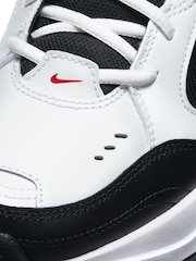 Nike Red/White Air Monarch IV Gym Trainers - Image 8 of 10