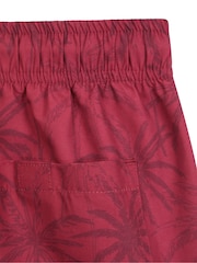 Mountain Warehouse Purple Mens Aruba Printed Quick Drying Swimshorts with UV Max Protection - Image 5 of 6