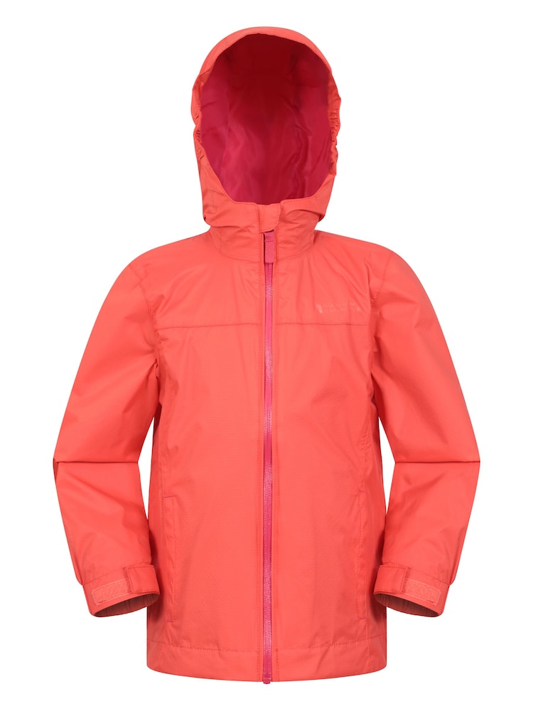 Rdeče-roza - Mountain Warehouse otroška nepremočljiva jakna Torrent - Slika 1 iz 5