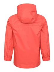 Rdeče-roza - Mountain Warehouse otroška nepremočljiva jakna Torrent - Slika 3 iz 5