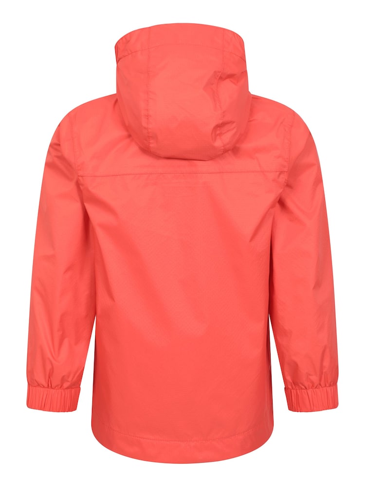 Mountain Warehouse Berry Pink Kids Torrent Waterproof Jacket - Image 3 of 5