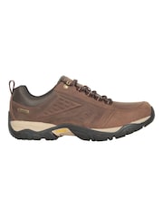 Mountain Warehouse Brown Pioneer II Mens Waterproof Extreme Leather Walking Shoes - Image 2 of 8