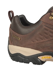 Mountain Warehouse Brown Pioneer II Mens Waterproof Extreme Leather Walking Shoes - Image 7 of 8