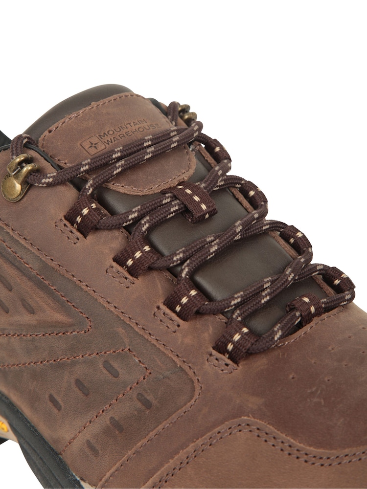 Mountain Warehouse Brown Pioneer II Mens Waterproof Extreme Leather Walking Shoes - Image 8 of 8