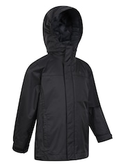 Mountain Warehouse Black Kids Torrent Waterproof Jacket - Image 2 of 5