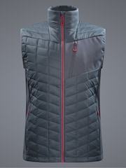 Mountain Warehouse Grey Mens Ultra Siurana Hybrid Softshell Gilet - Image 1 of 6