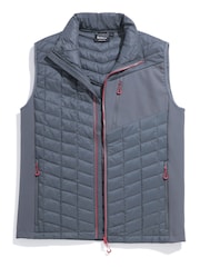Mountain Warehouse Grey Mens Ultra Siurana Hybrid Softshell Gilet - Image 5 of 6