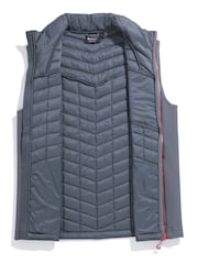 Mountain Warehouse Grey Mens Ultra Siurana Hybrid Softshell Gilet - Image 6 of 6