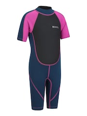 Mountain Warehouse Pink Kids Shorty 2.5/2mm Wetsuit - Image 2 of 7