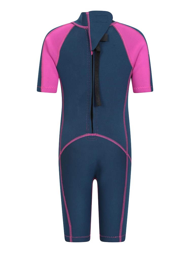 Mountain Warehouse Pink Kids Shorty 2.5/2mm Wetsuit - Image 3 of 7