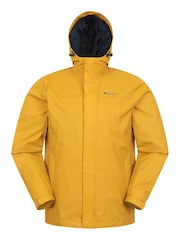 Mountain Warehouse Yellow Mens Torrent Waterproof Jacket - Image 1 of 5
