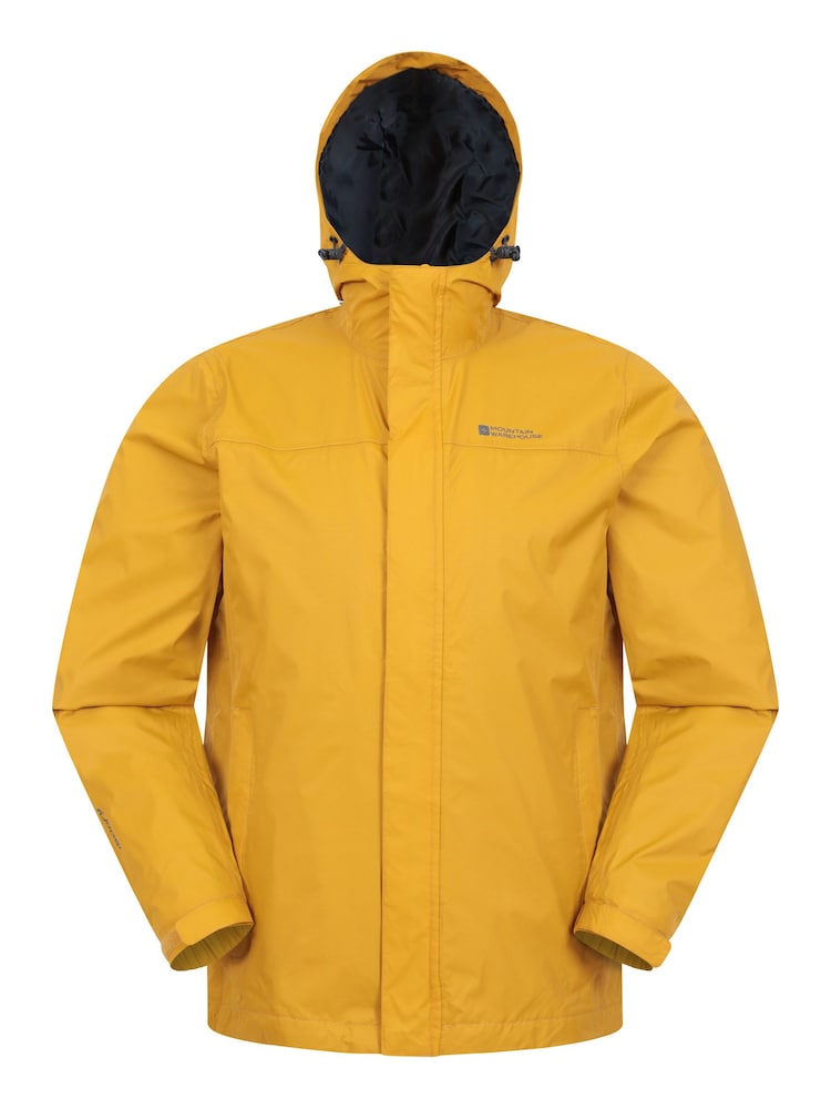Mountain Warehouse Yellow Mens Torrent Waterproof Jacket - Image 1 of 5