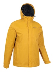 Mountain Warehouse Yellow Mens Torrent Waterproof Jacket - Image 3 of 5