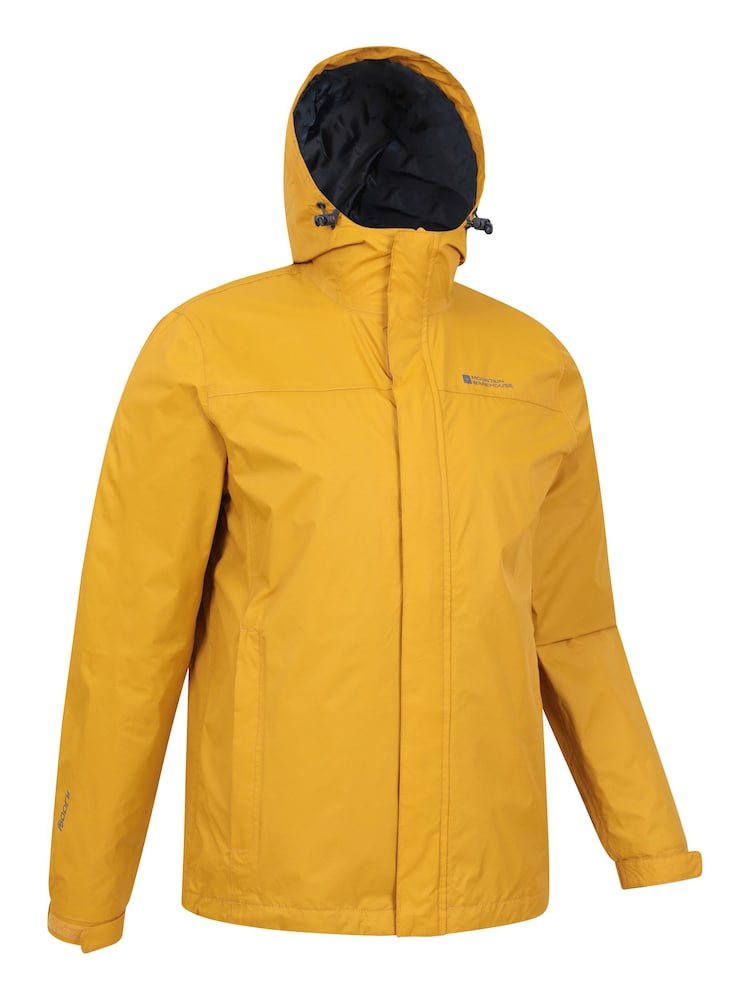 Mountain Warehouse Yellow Mens Torrent Waterproof Jacket - Image 3 of 5