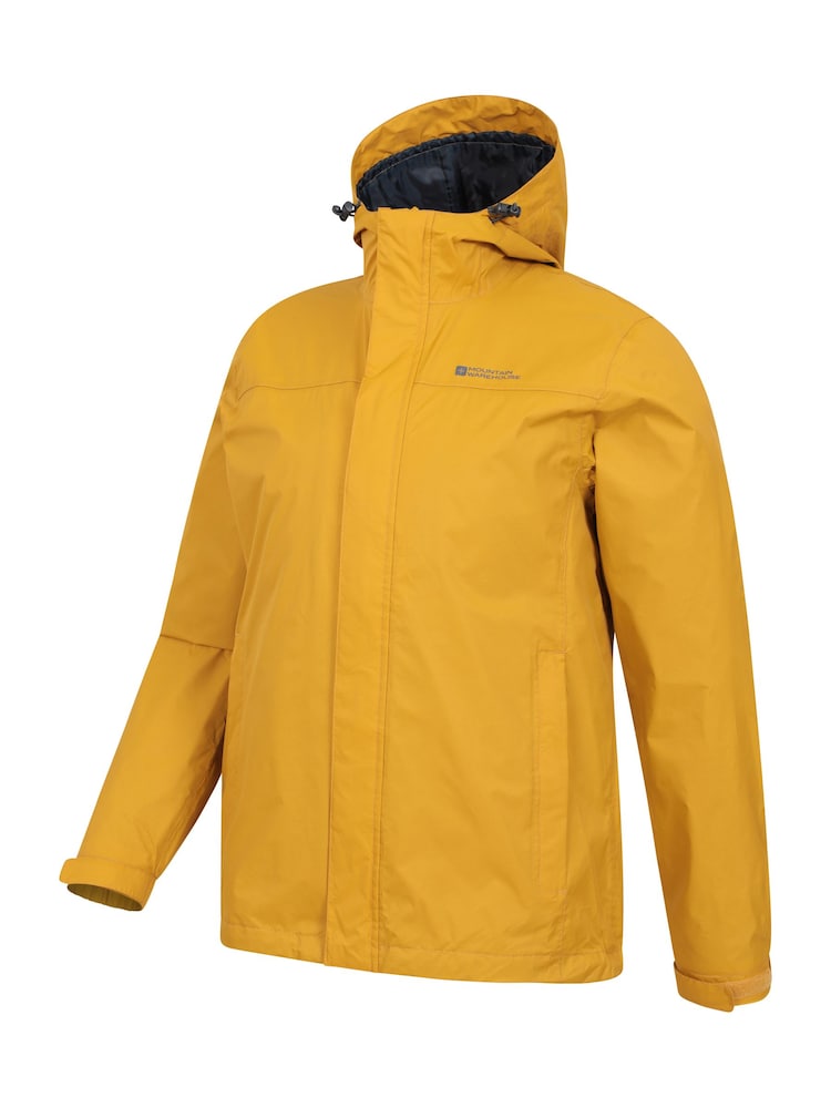 Mountain Warehouse Yellow Mens Torrent Waterproof Jacket - Image 4 of 5