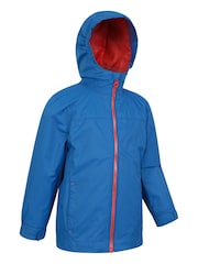 modra - Mountain Warehouse otroška nepremočljiva jakna Torrent - Slika 2 iz 5