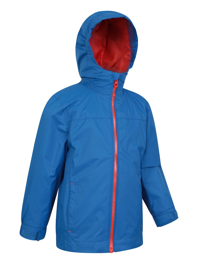 modra - Mountain Warehouse otroška nepremočljiva jakna Torrent - Slika 2 iz 5