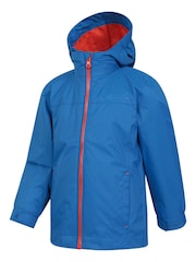 modra - Mountain Warehouse otroška nepremočljiva jakna Torrent - Slika 4 iz 5
